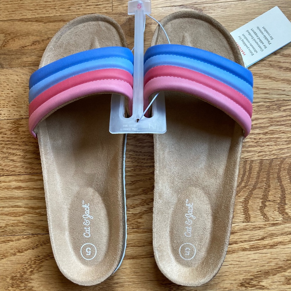 NWT slide sandals
